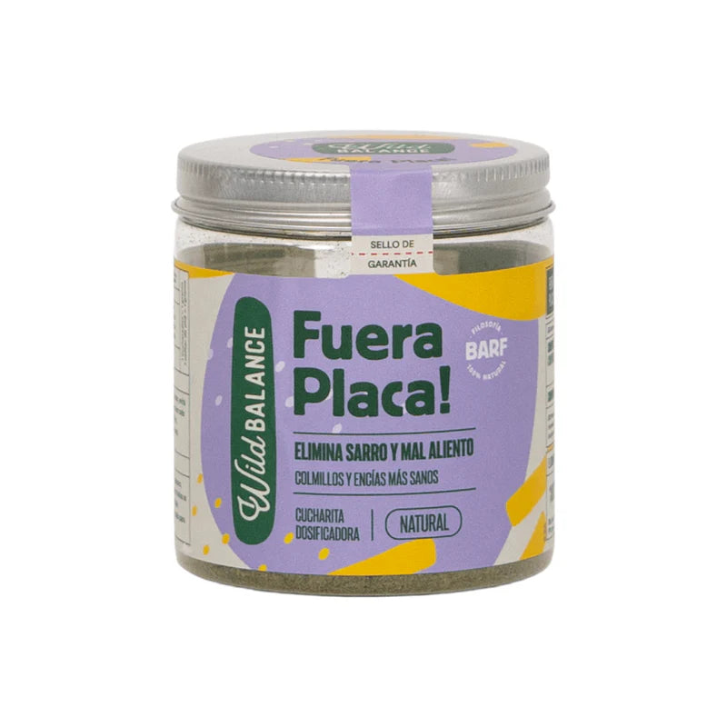 Fuera Placa Wild Balance – Salud Dental Natural para Perros y Gatos 100g