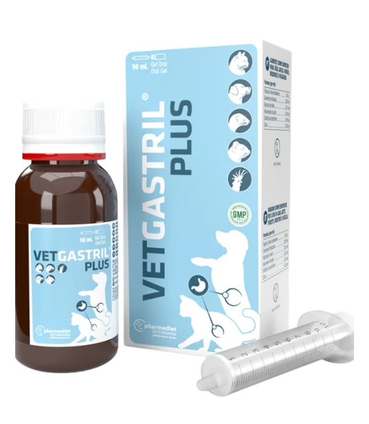 Vetgastril Plus Suplemento Digestivo para Perros y Gatos 50ml