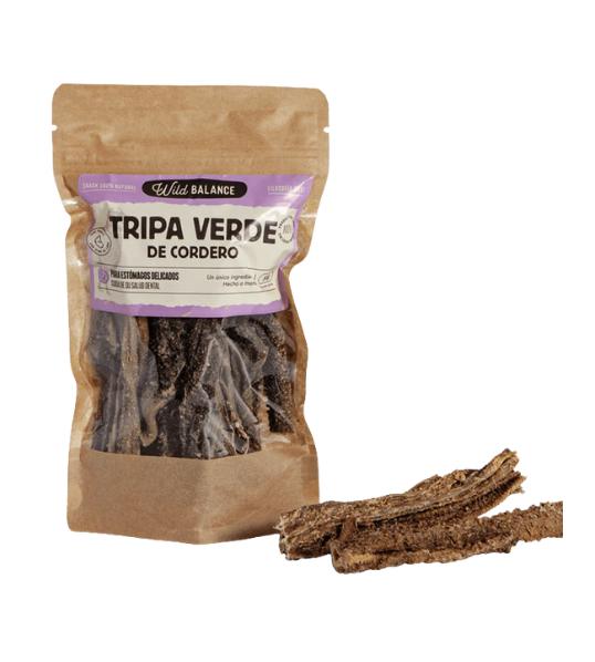 Tripa Verde de Cordero Wild Balance 80g