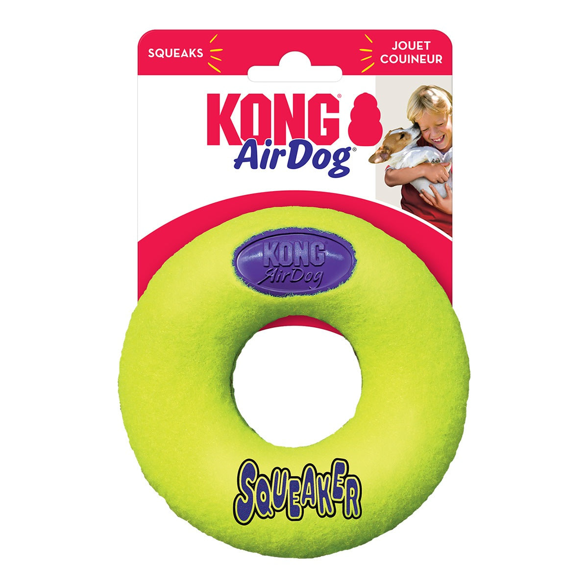 KONG AirDog Donut Squeaker