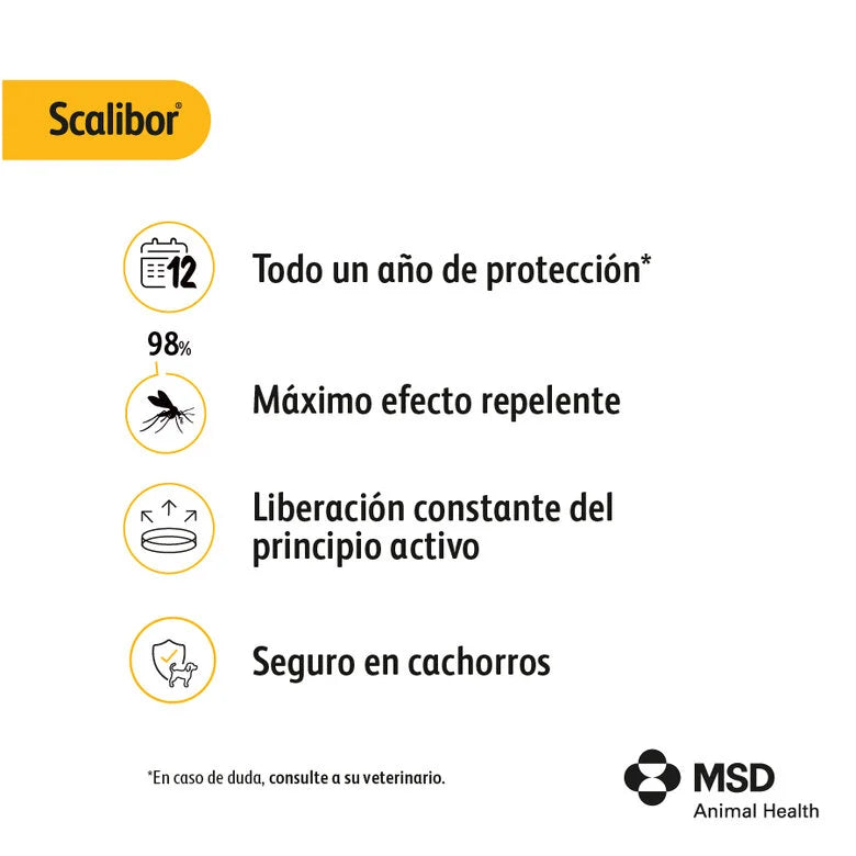 Scalibor Collar Antiparasitario para perros