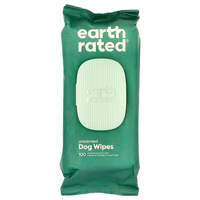 Toallitas húmedas Earth Rated sin fragancia – 100 unidades
