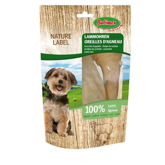 Orejas de Cordero Deshidratadas 100% Naturales para Perros (4 unidades)