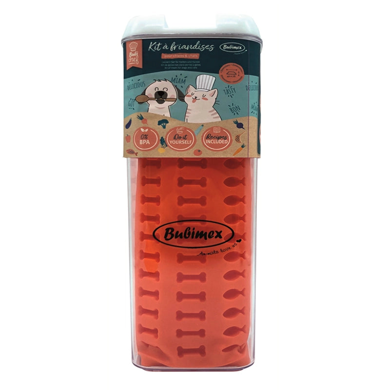 Kit Completo de Fabricación de Golosinas (Hueso y Pez) para Mascotas | Bubimex Bubi Chef