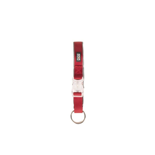 Dog Gone Smart Collar Comet Luminoso Recargable USB  Rojo