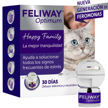 FELIWAY® Optimum Difusor – Bienestar emocional avanzado para gatos