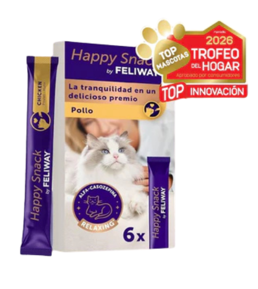 Happy Snack by Feliway Pollo 6 Sticks para Gatos