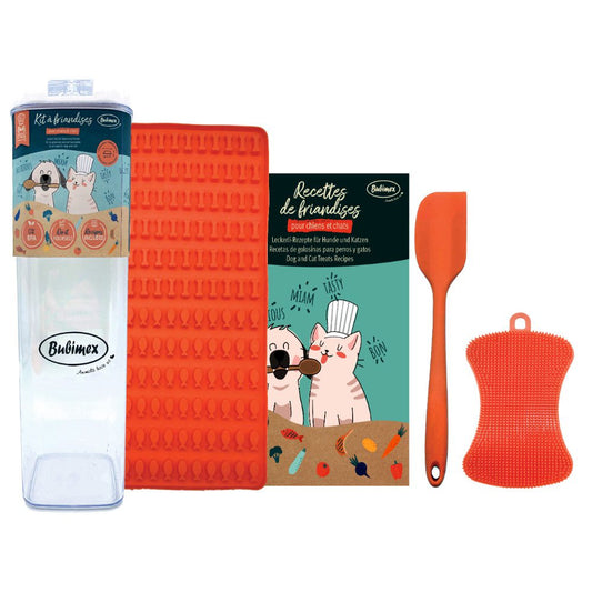 Kit Completo de Fabricación de Golosinas (Hueso y Pez) para Mascotas | Bubimex Bubi Chef