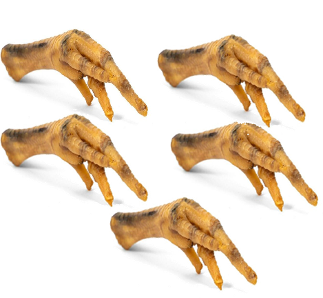 Patas de Pollo deshidratadas Pack 5unidades Gloria