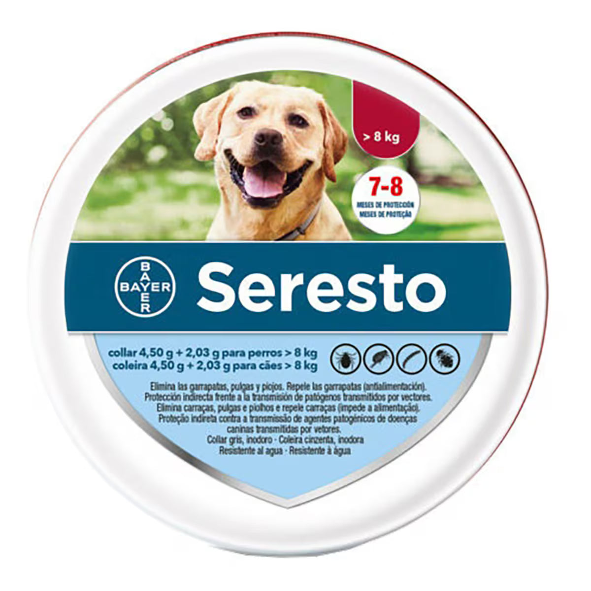 Seresto Collar Antiparasitario para perros