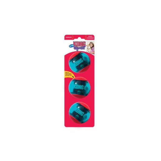 KONG Squeezz Action Ball – Red (M) 3uni