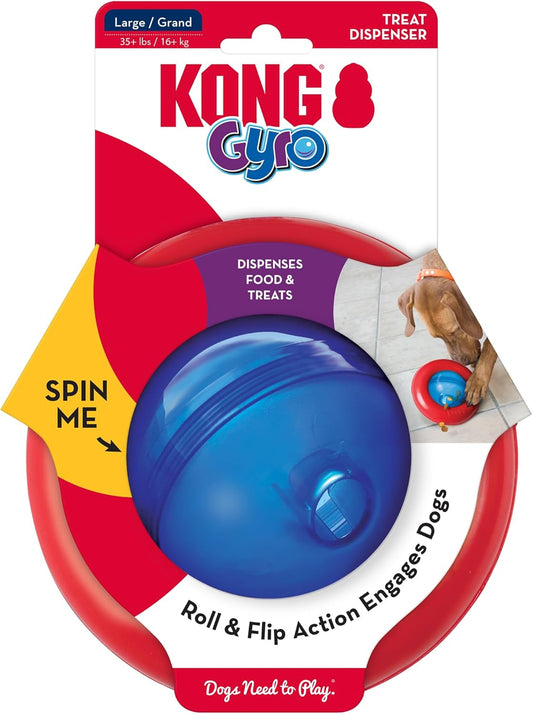 KONG Gyro Small – Enriquecimiento Mental