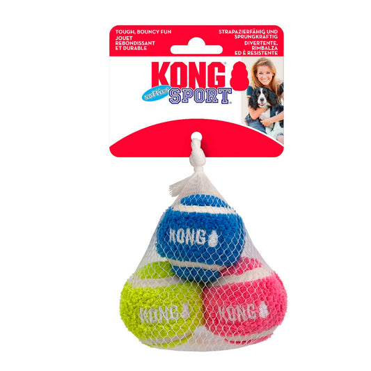 KONG Sport Softies Balls – Pack 3 (M)