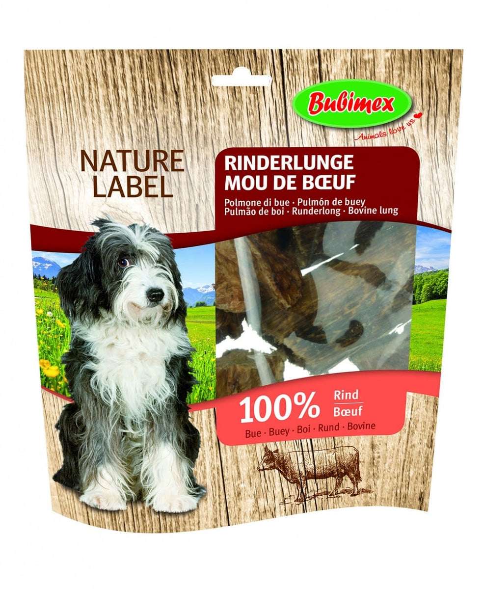 Pulmón de Buey 100% Natural para Perros (200g) | Snack Ligero y Recompensa | Bubimex