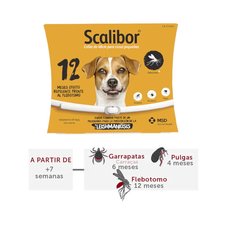 Scalibor Collar Antiparasitario para perros