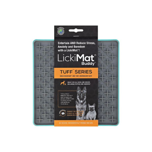 LickiMat Tuff Buddy – Alfombrilla de Lamido Antiestrés para Perros