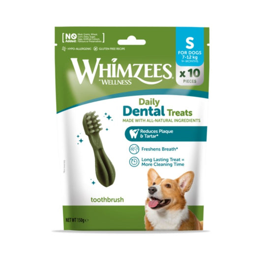 Whimzees Cepillo Bolsa snacks dentales